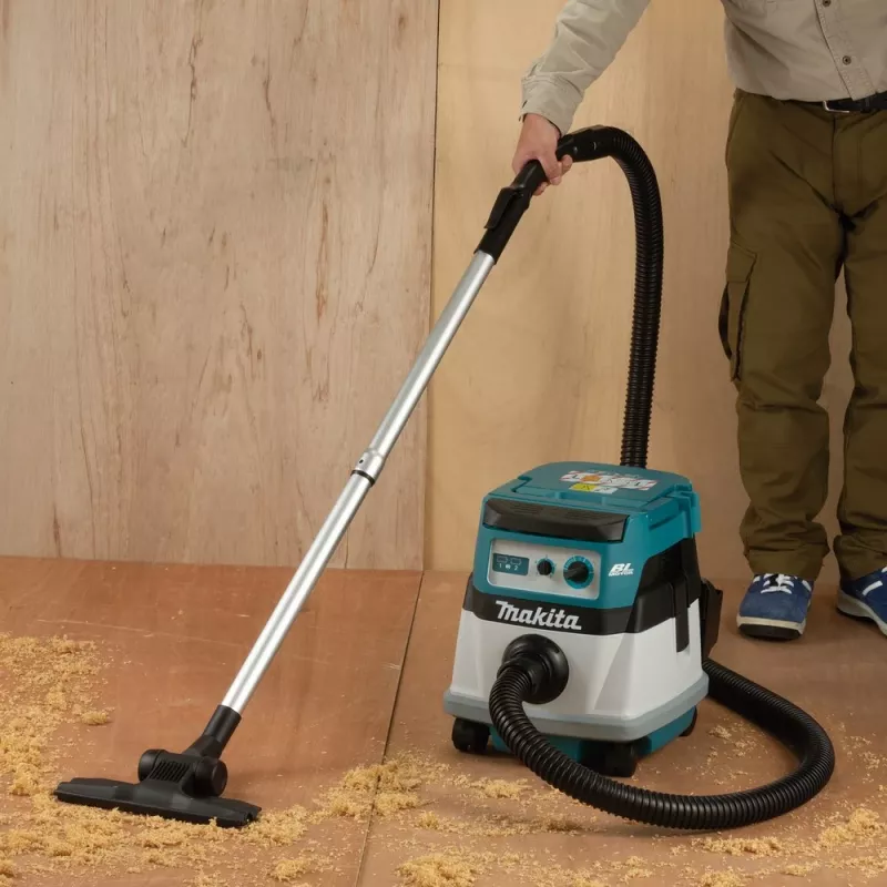 Makita DVC865LZX3 tolmuimeja must, sinine, valge 8 L
