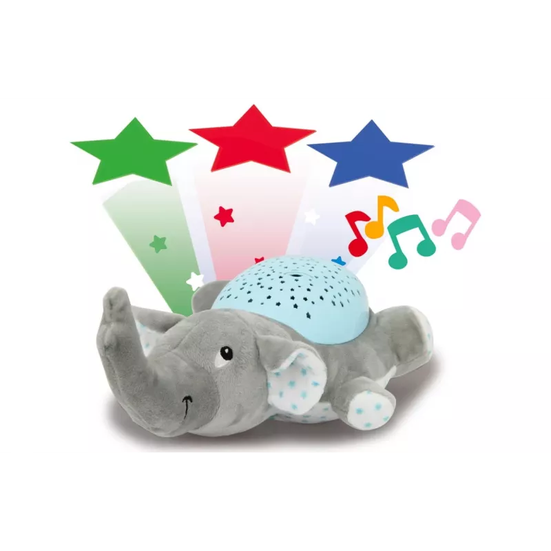 Jamara Dreamy Elephant beebi-öölamp sinine - hall (460432)