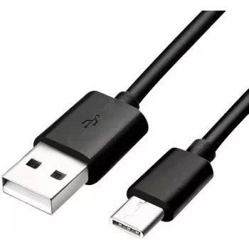 Samsung - andmekaabel / laadimiskaabel - USB Type C - Galaxy 10/10e/10+ - 1,2 m - must (EP-DG970BBE)