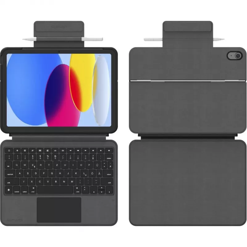 Folio Case 4smarts 540964 iPad 10.9 tolli, grafiit