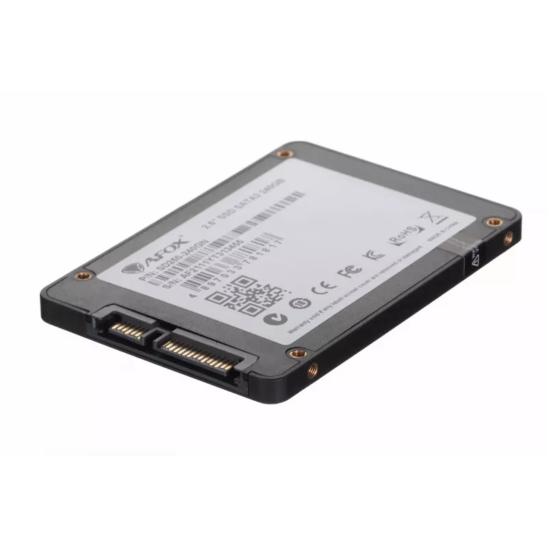 SSD 2.5 tolli AFOX SD250-240GN 240 GB SATA III TLC, 555/510 MB/s, 75k/70k IOPS