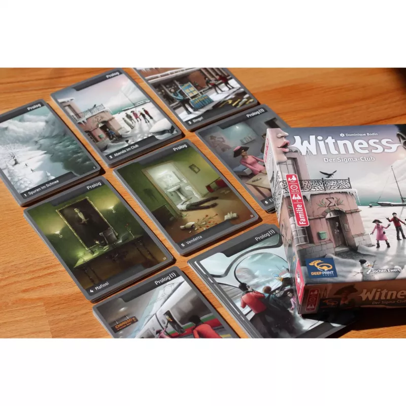 Deep Print Games: Witness - Der Sigma-Club, puslemäng
