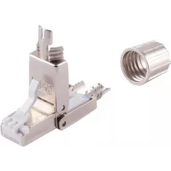Võrguadapter ShiverPeaks 08-10001 Tööriistavaba STP Cat. 6A, RJ45, varjestatud, tööriistavaba otsastamine