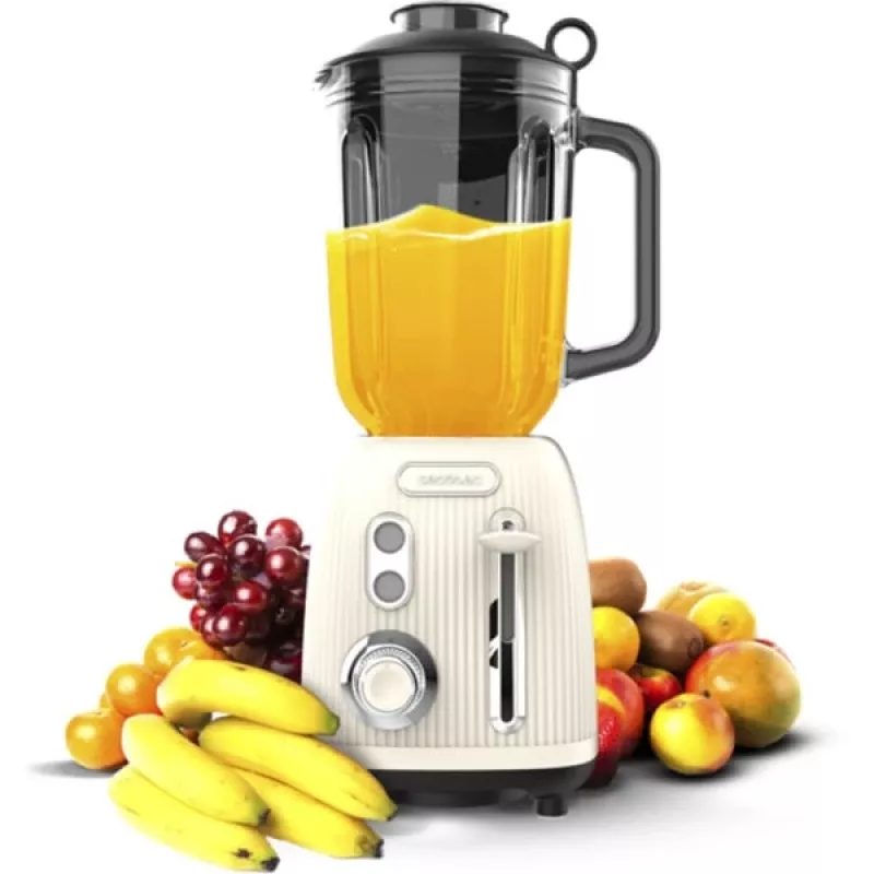 Stand Mixer CECOTEC Power Must Titanium RetroBeige, 1200 W, 1,5 L kauss