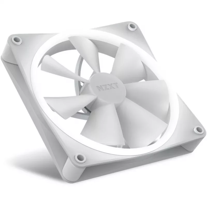 NZXT F140 RGB 140mm valge üksikventilaator