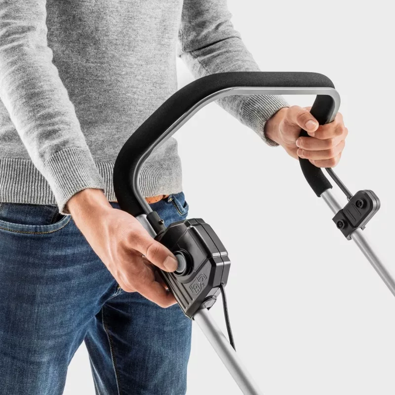 Akutoitel muruniiduk KARCHER LMO 2-18 (1.445-400.0) Must, Kollane