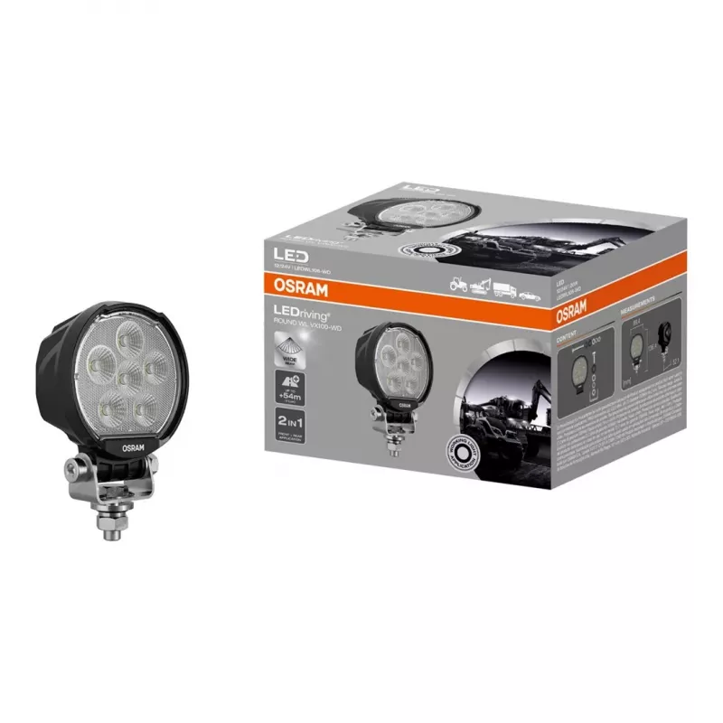 Prožektor Ledvance ROUND WL VX100-WD LED 10W 3000K sõiduki sise-/välisvalgustuseks