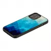 Kaitsev telefoniümbris iKins Apple iPhone 12 Pro Max jaoks — sinakas-must