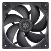 SilverStone VISTA SST-VS140B 140 mm PWM korpuse ventilaator - must
