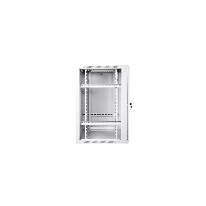Digitus DN-W19 15U/600 riiulikapp Seinale paigaldatav riiul Helehall