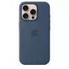 Silikoonümbris MagSafe'iga iPhone 16 Pro jaoks - Denim