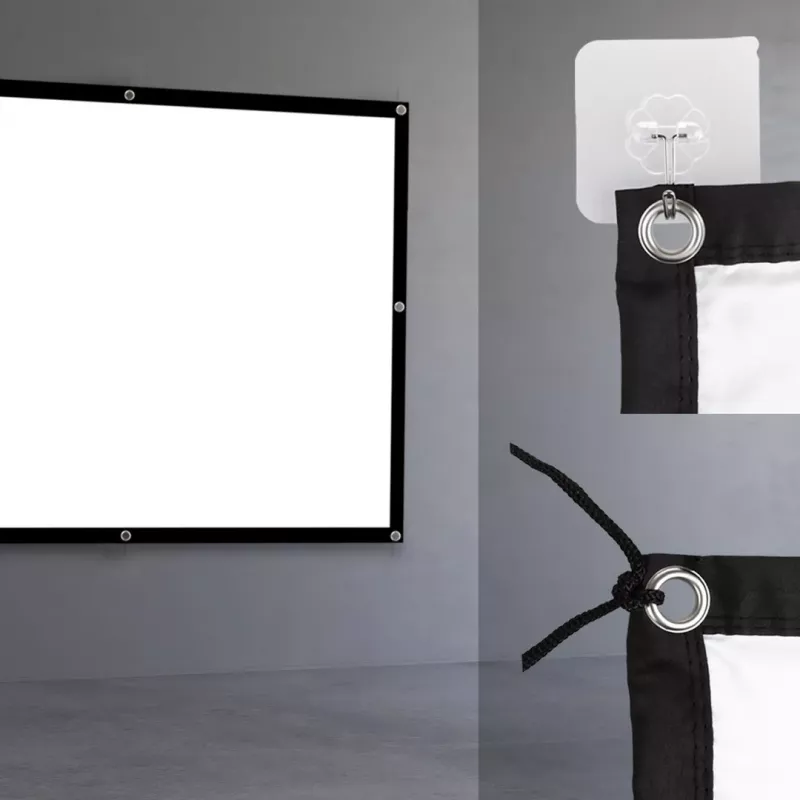 Projektsiooniekraan MACLEAN MC-169 — eraldiseisev/rippuv polüester, 240×180 cm (4:3), 120 tolli diagonaaliga