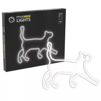 Neoon-stiilis dekoratiivvalgusti MANTA SNL70WH Style Neon Lights CAT 2 Valge 70 cm