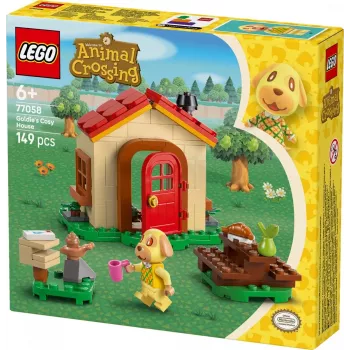 Ehitusmänguasi LEGO Animal Crossing Cozy House 77058, 149 tk, 1 minifiguur, suurus 120×90×70 mm