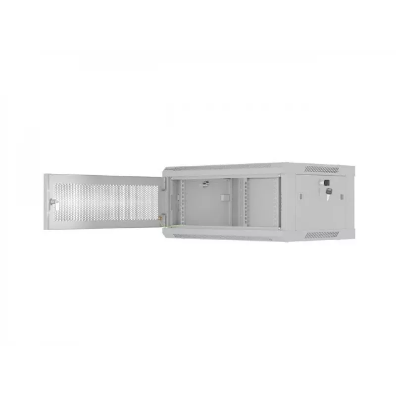 Rackkapp LANBERG WF01-6404-23S 19 tolli 4U hall perforeeritud ustega