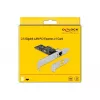 Delock - Võrguadapter - PCIe 2,1 madalprofiil - 2,5GBase-T (89598)