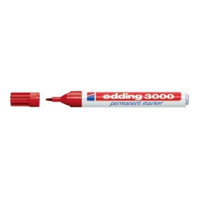 Permanent Marker Edding 3000 Blue 10 pcs