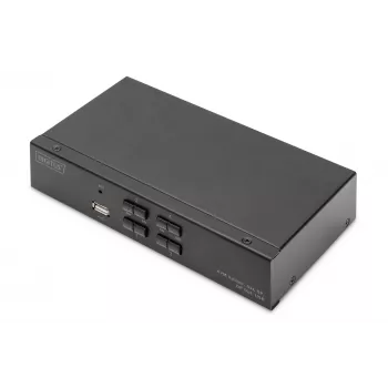 KVM-lüliti Digitus DS-12891 4x1 DP USB 4K Ultra HD