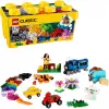 LEGO 10696 Classic Medium Creative Brick Box – Lihtne mänguasjade hoiustamine, värvilised klotsid, ehituskomplekt lastele, poistele ja tüdrukutele alates 4. eluaastast