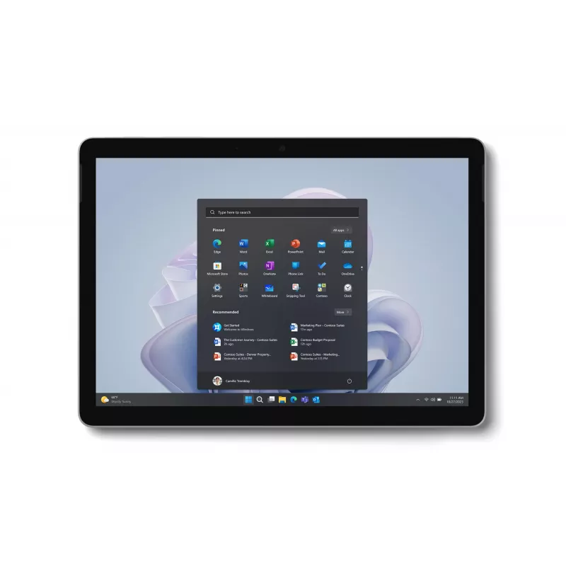 Microsoft Surface Go 4 for Business - Tahvelarvuti - Intel N-seeria N200 - Win 11 Pro - UHD graafika - 8 GB RAM - 128 GB SSD UFS - 26,7 cm (10,5 tolli)