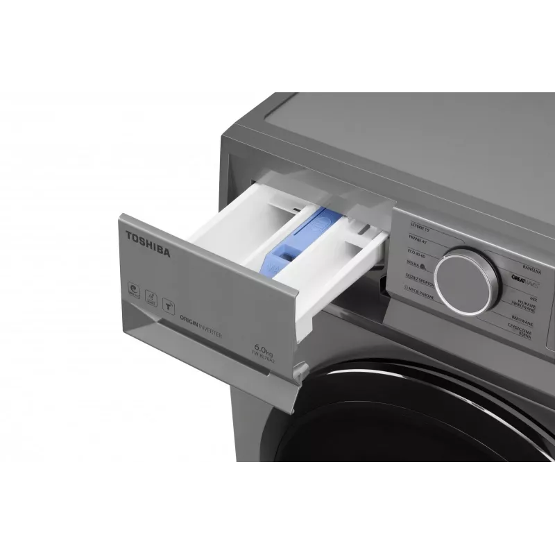Pesumasin Toshiba õhuke TW-BL70A2PL(SS), 7 kg