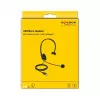 Peakomplekt DeLOCK USB mono peakomplekt helitugevuse reguleerimisega