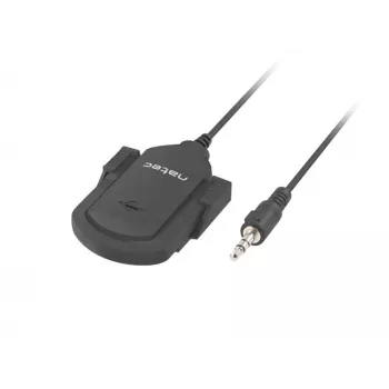 Klambriga mikrofon NATEC NMI-1352, juhtmega 3,5 mm, tundlikkus -58 dB, 50–16000 Hz, 1,8 m kaabel, 20 g