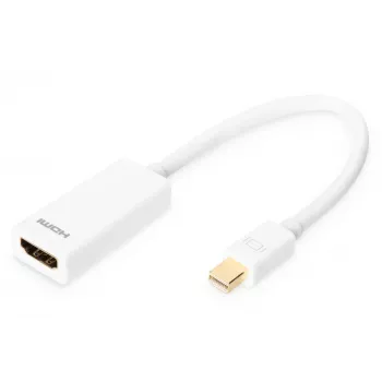 DisplayPort adapterkaabel Digitus Mini DP HDMI Type A-sse
