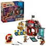 LEGO klotside mängukomplekt Buggy the Clowni tsirkusetelk 75637 — 573 tükki, 4 minifiguuri, vanus 8+