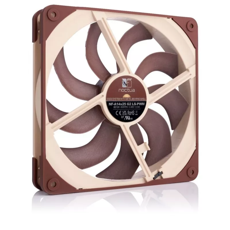 Noctua NF-A14X25 G2 LS-PWM 140mm korpuse ventilaator
