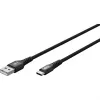 Goobay 74526 USB-kaabel must