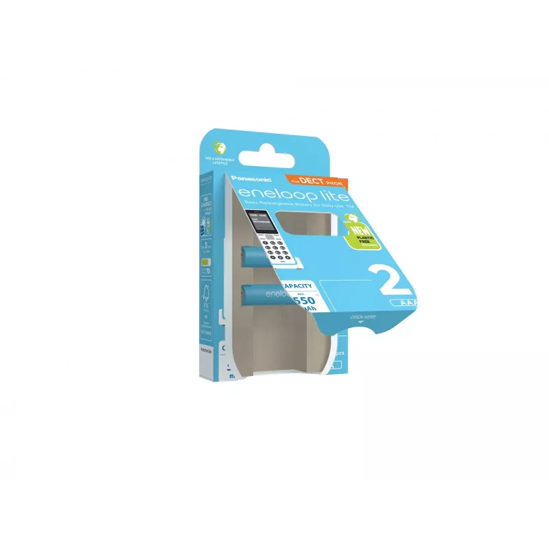 Eneloop 52361162 Eneloop Lite AAA laetav NiMH aku 1,2V 5