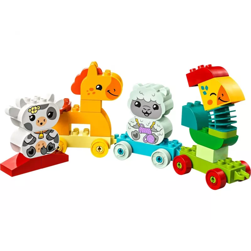 Ehitusmänguasi LEGO DUPLO Loomarong 10412 — 19 osa, alates 1,5+ aastat, 170×60×430 mm