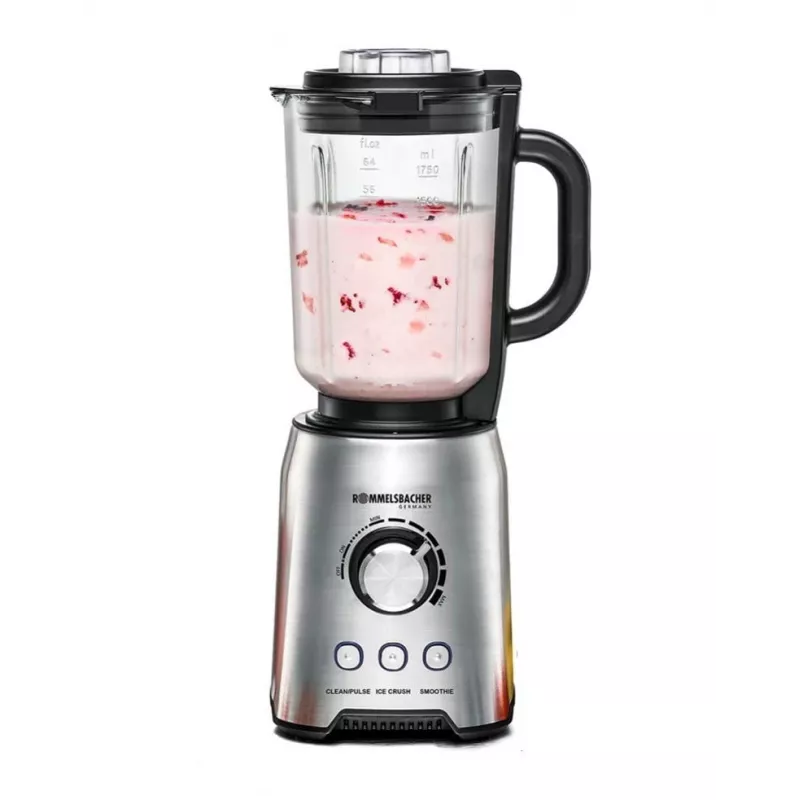 Lauaplaadi blender Rommelsbacher MX 1250 — 1200 W, 1,75 l klaaskann, roostevaba teras