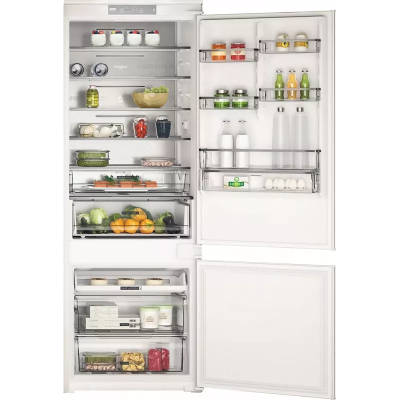 WHIRLPOOL sisseehitatav külmik WH SP70 T121, laius 69 cm, kõrgus 193,5 cm, energiaklass E, No Frost