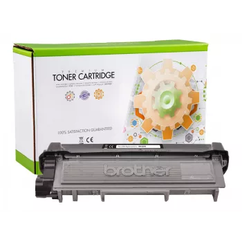 Tonerikassett Static Control Brother TN-2310BK-le taastatud, must