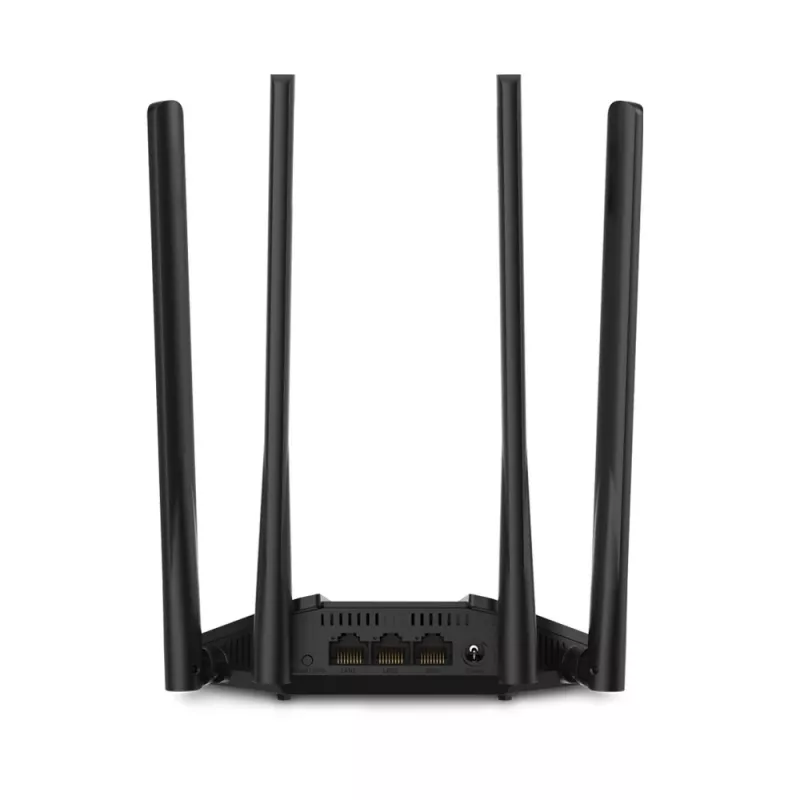 Mercusys MR30G traadita ruuter Gigabit Ethernet kaheriba (2,4 GHz / 5 GHz) Must