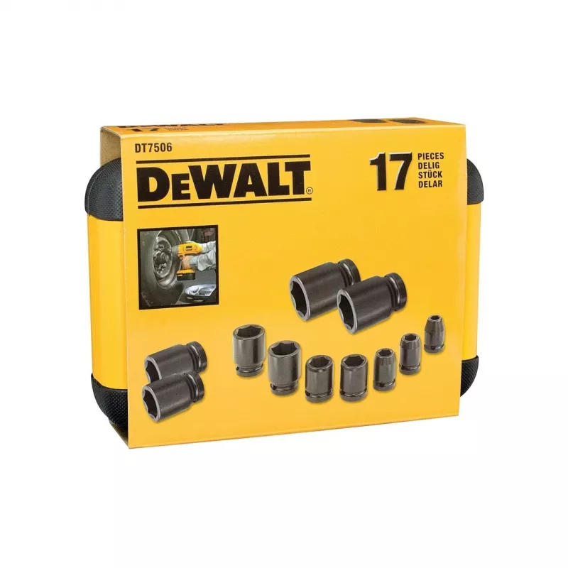 DeWALT DT7506-QZ löökpadrunvõtmete komplekt