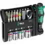 Wera Tool-Check Modular Imperial mini põrkmehhanismi, pesade ja otsakute komplekt, 21-osaline (05049001001)