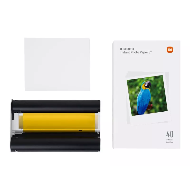 Xiaomi Instant Photo Paper 3 hetkefotofilm 40 tk 86 x 102 mm
