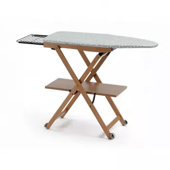 ARREDAMENTI STIROCOMODO Triikimislaud - 135 x 45 cm, Valge