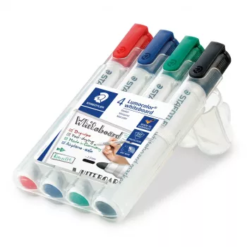 Marker Staedtler 351 B Meislitera must sinine roheline punane