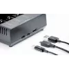 Akulaadija Gembird BC-USB-02 USB liitiumioon NiCd NiMH