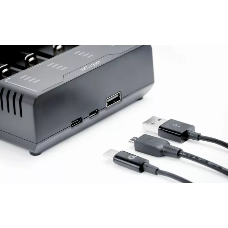 Akulaadija Gembird BC-USB-02 USB liitiumioon NiCd NiMH
