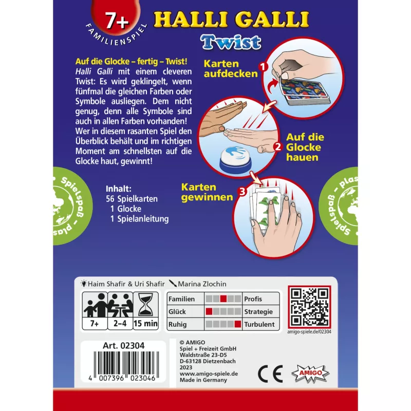 Halli Galli Twist, kaardimäng