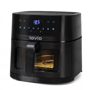 Lovio LVAF002BK PureFry XL Smart 6L Must