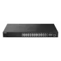 D-Link 28-pordiline 2.5G mitme-gigabitine nutihallatav kommutaator 4 x 10G SFP+ pordiga