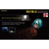 Käsitaskulamp Nitecore TIKI LE — 300 lm, USB-laetav, polükarbonaat, IP66, põrutuskindel, 10,5 g, 55 mm, Must