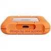 Väline SSD LaCie STND4000400 4 TB USB4 Gen 3x2 Thunderbolt USB USB-C, oranž/roostevaba teras