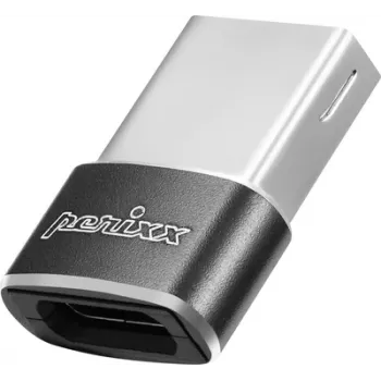 Perixx USB 2.0 adapter [1x USB 2.0 pistik A - 1x USB 2.0 pesa C] PERIPRO-408 (12128)